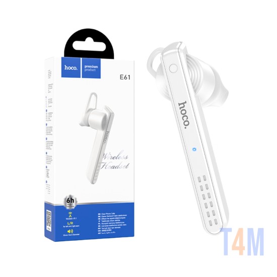 Hoco True Wireless Earbuds E61 Gorgeous Business Bluetooth White